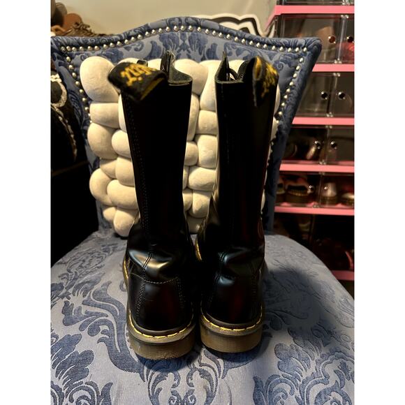 Dr Martens 1914 Black Knee High Mens size 8/EU 41